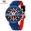 MINI FOCUS mens watches luxury fashion sport wristwatch waterproof quartz relogio masculino silicone strap watch reloj mombre