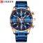 CURREN 8351 Mens Watch Big Dial Waterproof Japan Quartz Stainless Steel Calendar Men's Quality Wrist Watches