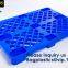 Light weight one time plastic pallets for transport and storage, Heavy duty cross bottom plastic pallet with 6 runners