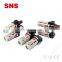 SNS pneumatic AFC/BFC Series F.R.L combination air Source treatment unit filter regulator lubricator