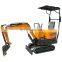 Factory manufacturer EURO v Engine 1 ton mini crawler micro excavator