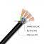 4 Core 24 gauge 0.5mm2 Power extended Cable  Black Pvc 4 Wire