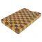 Wholesale Custom Logo Meat Fruits Veggies Bread Acacia & Rubber End Grain Wood Mix Chopping Block Cutting Board