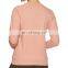 Custom Pouch pockets women cotton plain sweat shirt