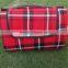 light Cheap Waterproof acrylicplaid picnic blanket