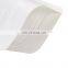 Custom logo resealable zipper white kraft food packaging paper bags