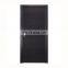 Custom modern prehung flush solid oak wood core panel flush slab black reasonable price villa bedroom door