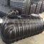 wastewater treatment plant 1.5 m3 PP/PE plastic three-compartment septic tank
