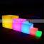 remote control battery powered rgb color changing illuminated led light cube for pool led chairs outdoor bar chairs led stools