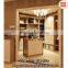 Latest L shape modern bedroom furniture cloth wardrobe cabinet