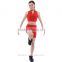 Smart Style Red Dance Ware Suits Tops & Shorts Women Dance and Yoga Practice