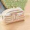 Canvas Cosmetic Makeup Bag Navy Style Stripe Pencil Case