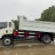 Sinotruk 4 * 2 dump truck with a load of about 5 tons