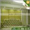 Decorative sound absorbing fabric panel soundproof material in foshan
