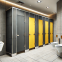 New Design Commercial HPL Toilet Cubicle Partitions Phenolic Board