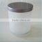 hot selling honey bee storage glass jar with metal lid wholesale