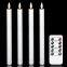 5 Pack 3D Flameless Moving Candles Battery Operated Led Candle with Remote