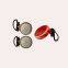 26mm Beer Juice bottle cap plastic handle aluminum ring pull caps same quality as Italy