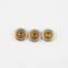 High quality brass material brass rivet with brass nail for jeans denim jeans garment jacket