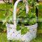 zakka decoration wooden chips weave flower pots