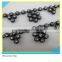 Rhinestone Claw Strip Stick on Black Plastic mix Crystal 10 Yards 1 Card