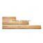 Amazon supply New polished wood magnetic knife holder 16''(400x65x20mm) wooden cover magnetic knife rack