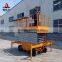 6 m battery auxiliary self-propelled scissor lift/aerial working tables/hydraulic self propelled scissor man lift