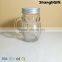 400ml Owl Shaped Glass Mason Jar With Handle Metal Cap