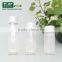 transparent bottle body , white cap with PP inner plug 100ml ,150ml ,120ml