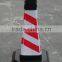 70cm Red & White Reflective Tape Traffic Safety Square Cone
