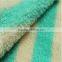 Knitting plaid fleece fabric for baby clothing