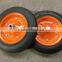 wheelbarrow solid wheel 13" 14" 15" wheelbarrow solid tire 14x4