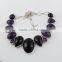 Gorgeous Amethyst 925 Sterling Silver Necklace, Gemstone Silver Jewellery, Handmade Silver Jewellery