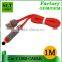 SLT Hot Sell 2 in 1 Multi Function USB Charger Data Cable For Android and iphone5 6 6s