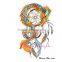 Good quality beauty tattoo water tranfer temporary body sticker tattoo