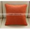 Orange jute square Cushion Covers/ linen cushion covers