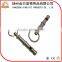 Hot sale portable fancy stainless steel pet training whistle for dog leash