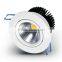 Switzerland market 2700Kelvin 6W COB LED downlights ( 50mm height) Ra >95 with CE ROHS ERP