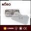 Small Size 3 Compartments Stainless Steel Square Fast Food Tray with lid