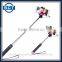 Super Small Mini Monopod Pocket Selfie Stick Wired Remote