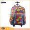 Children trolley backpack School backpacks with wheels