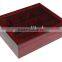 Delicate Glass Lid WoodenTea Bags Box Wooden Tea Set Storage Box
