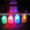 fashion rechargeable tea light candle light led candle