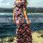 Floral Woman fashion Dress