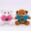 Lovely mini teddy bear plush toy for gift