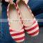high quality cotton flat bottom shoes party shoes dance shoes of good design and for girls