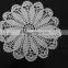 Pure color embroidered weaved placemat,