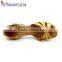 OEM,ODM wholesale yellow glitter ladies dancing shoe