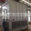 mixed flow series closed cooling tower
