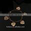 Wholesale stainless steel charm bracelet without charms Love heart Bracelet 9309